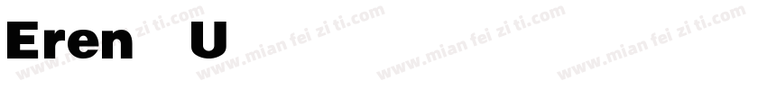 Eren UltraBlack字体转换